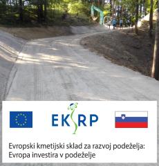 Izgradnja gozdne ceste "Movže - Oštert"