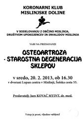 2013_02_15_Koronarni_klub_predavanje_Osteoartoza